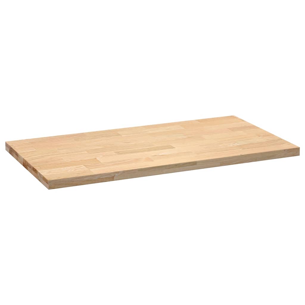 Plan de travail de cuisine bois de chêne massif rectangulaire - XIOS