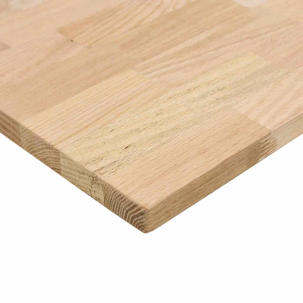 Dessus de bureau non traité bois massif de chêne rectangulaire - XIOS