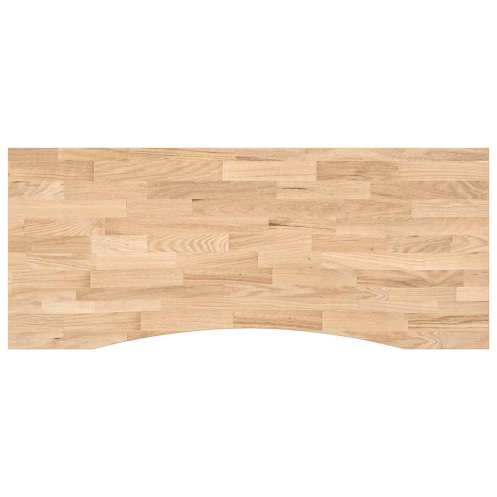 Dessus de bureau non traité bois massif de chêne rectangulaire - XIOS