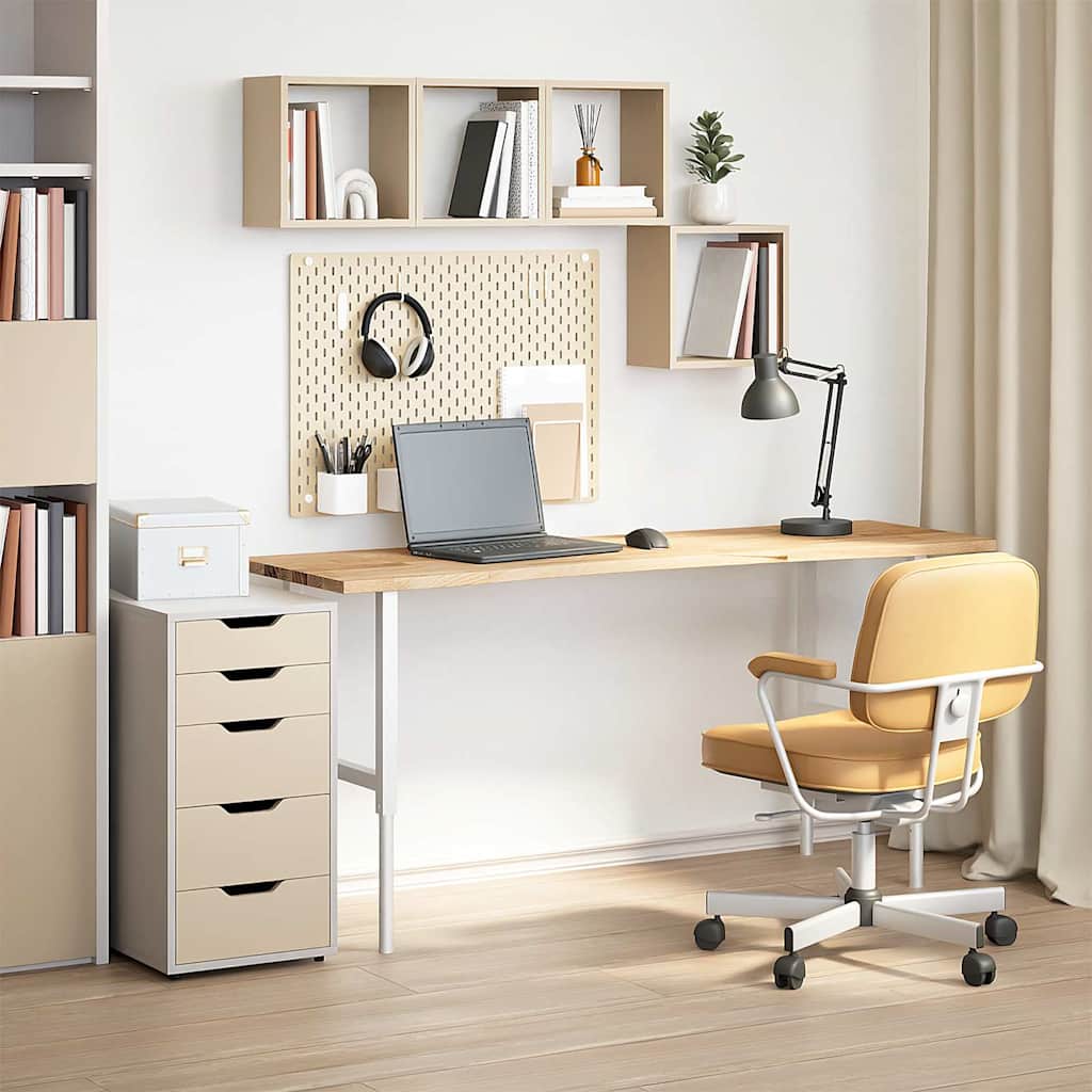 Dessus de bureau non traité bois massif de chêne rectangulaire - XIOS