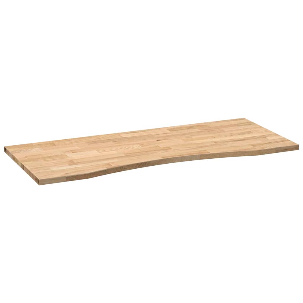 Dessus de bureau non traité bois massif de chêne rectangulaire - XIOS