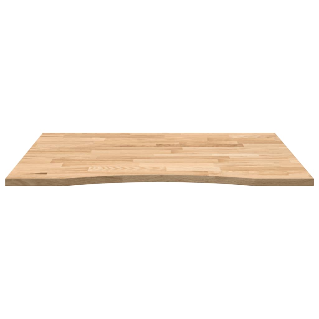 Dessus de bureau non traité bois massif de chêne rectangulaire - XIOS