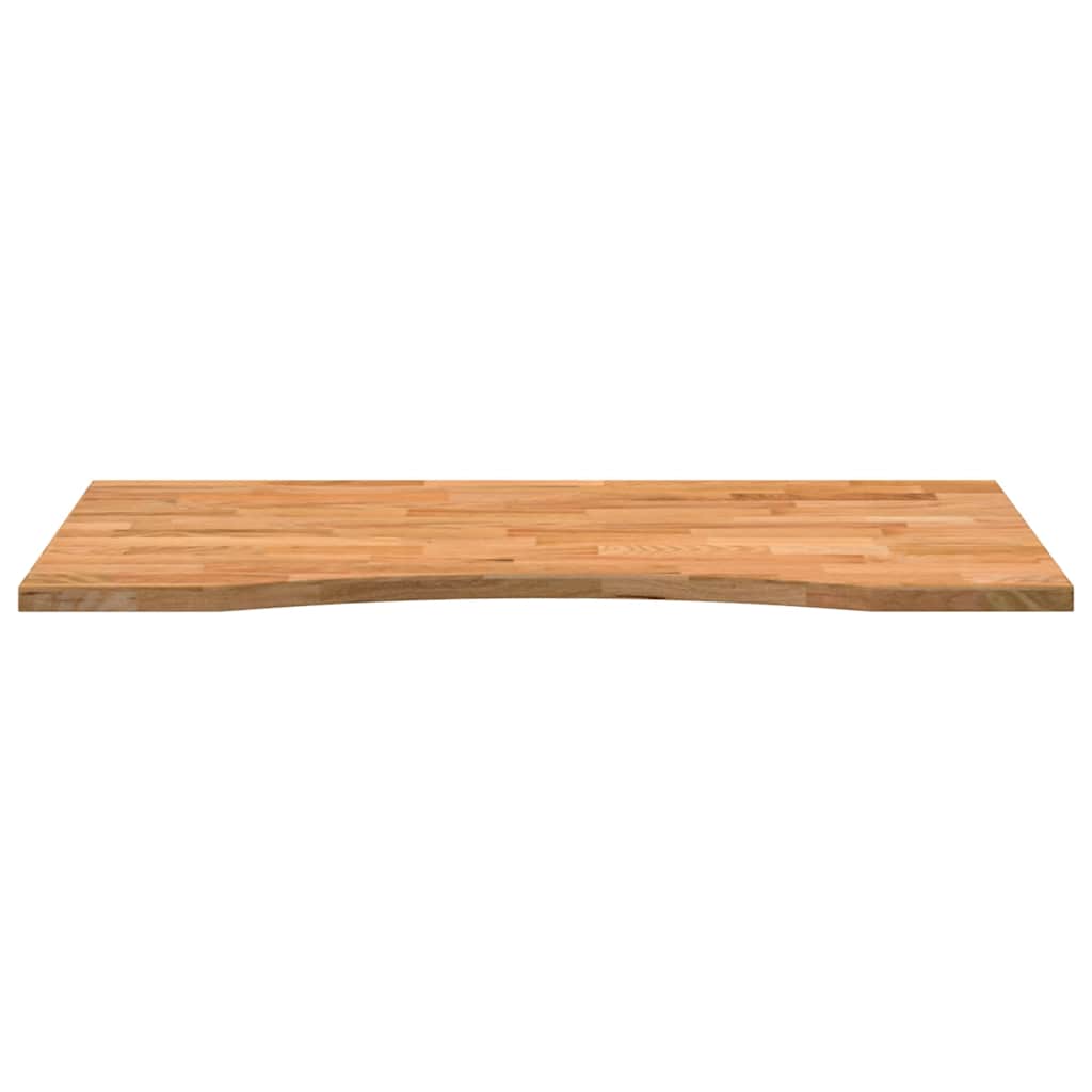 Dessus de bureau marron clair bois chêne massif rectangulaire - XIOS