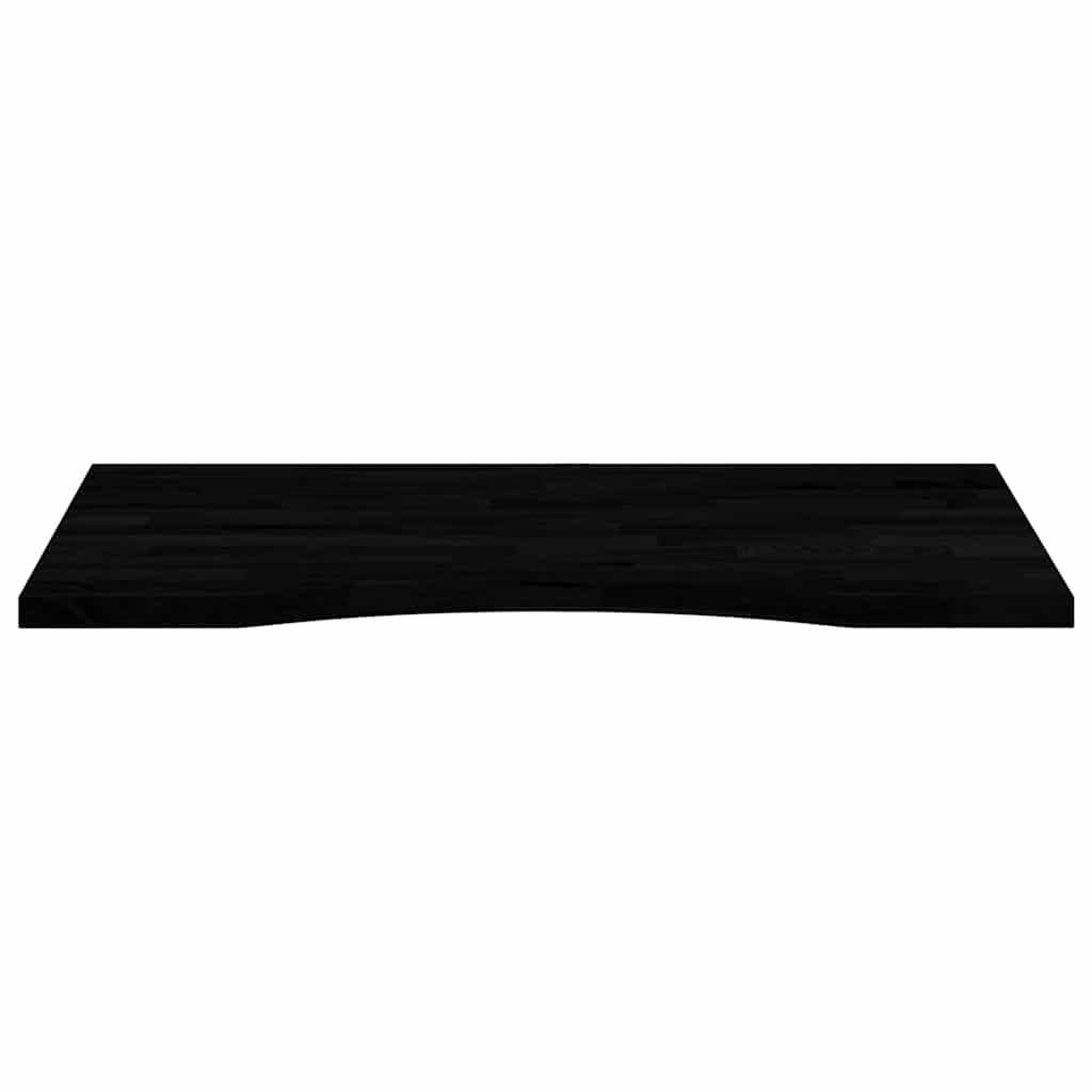 Dessus de bureau marron foncé bois chêne massif rectangulaire - XIOS