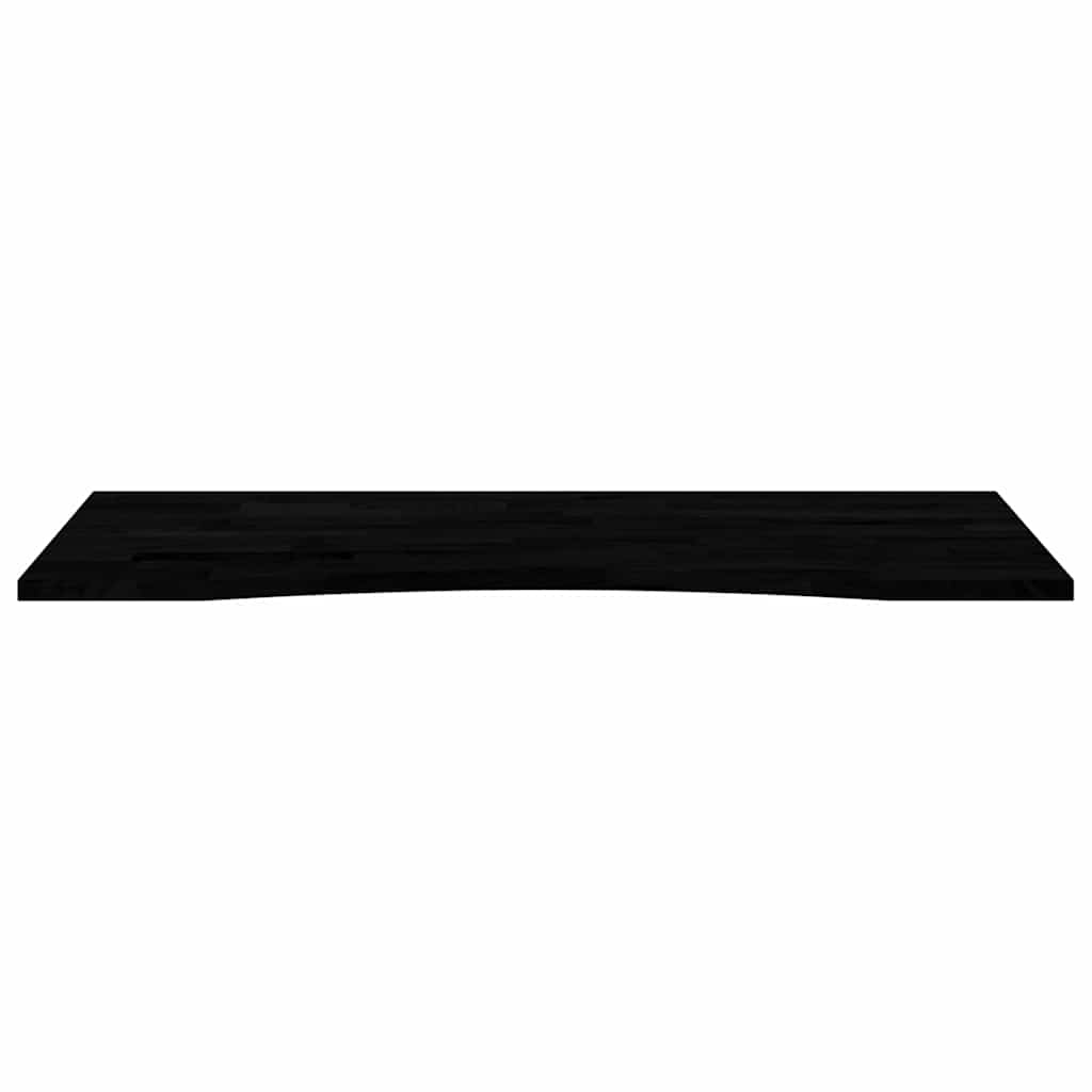 Dessus de bureau marron foncé bois chêne massif rectangulaire - XIOS