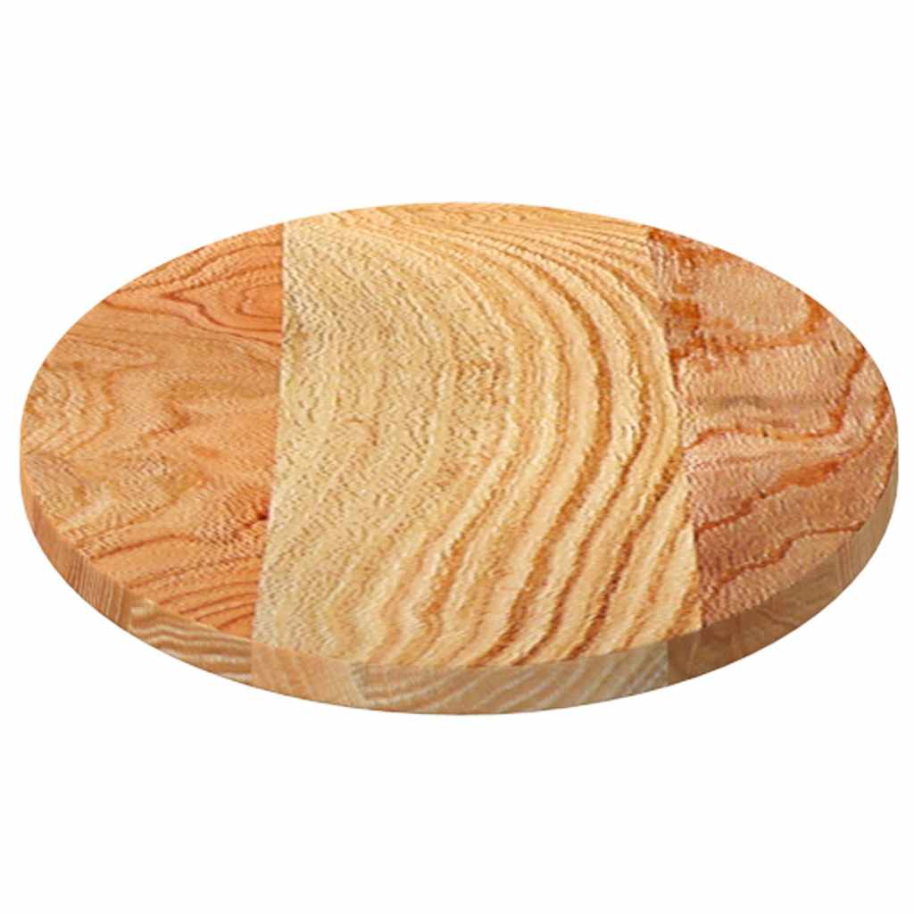 Dessus de table 80x40x2 cm bois de chêne massif ovale - XIOS