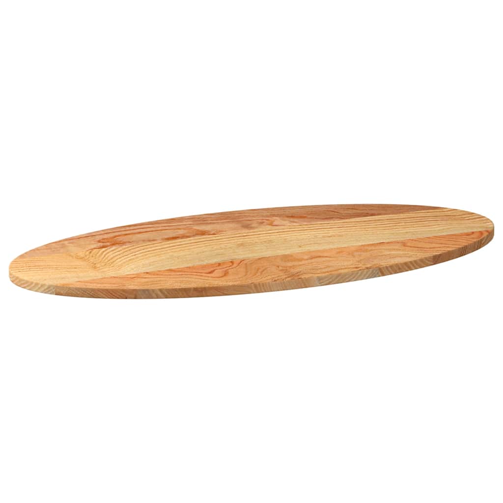 Dessus de table 100x50x2 cm bois de chêne massif ovale - XIOS