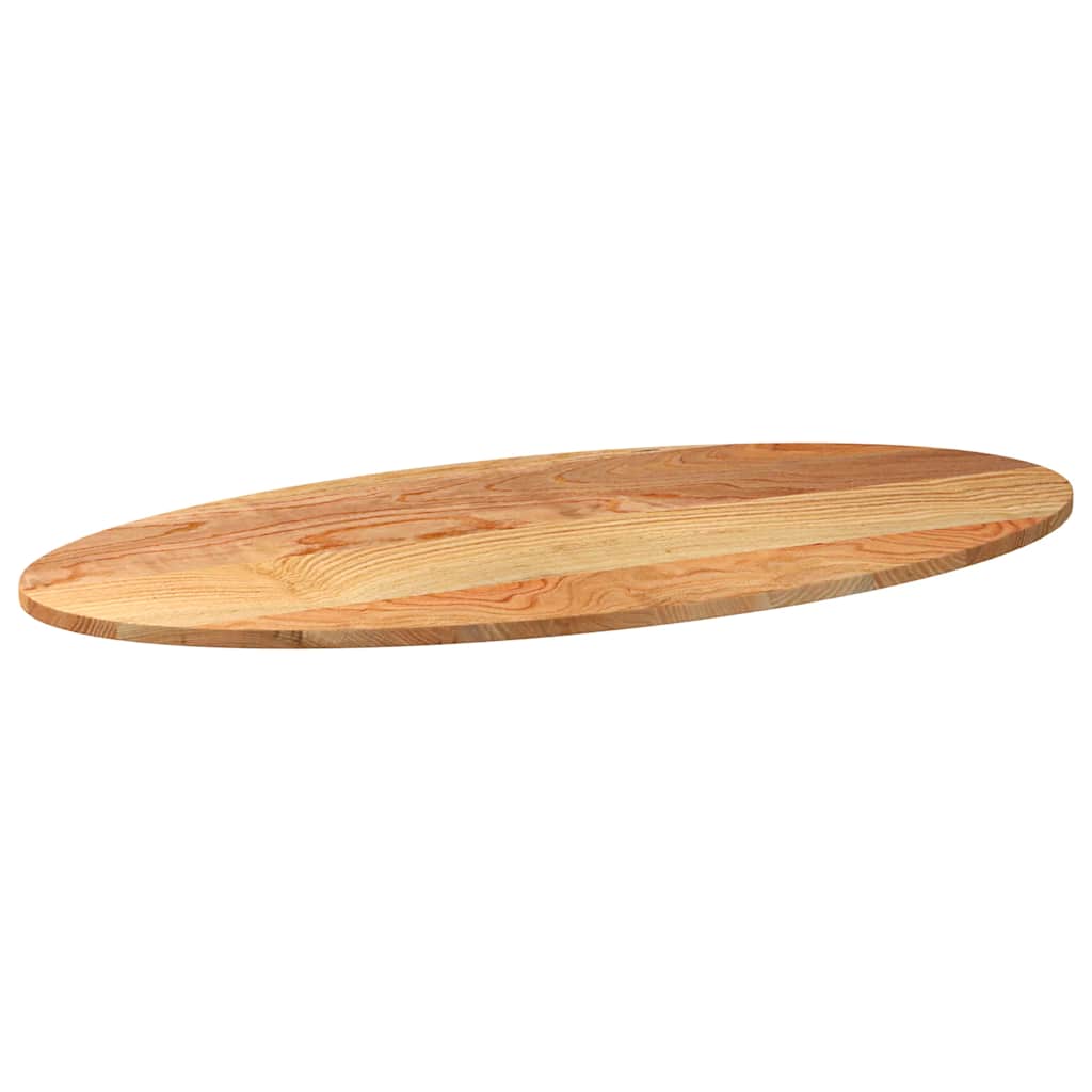 Dessus de table 120x60x2 cm bois de chêne massif ovale - XIOS