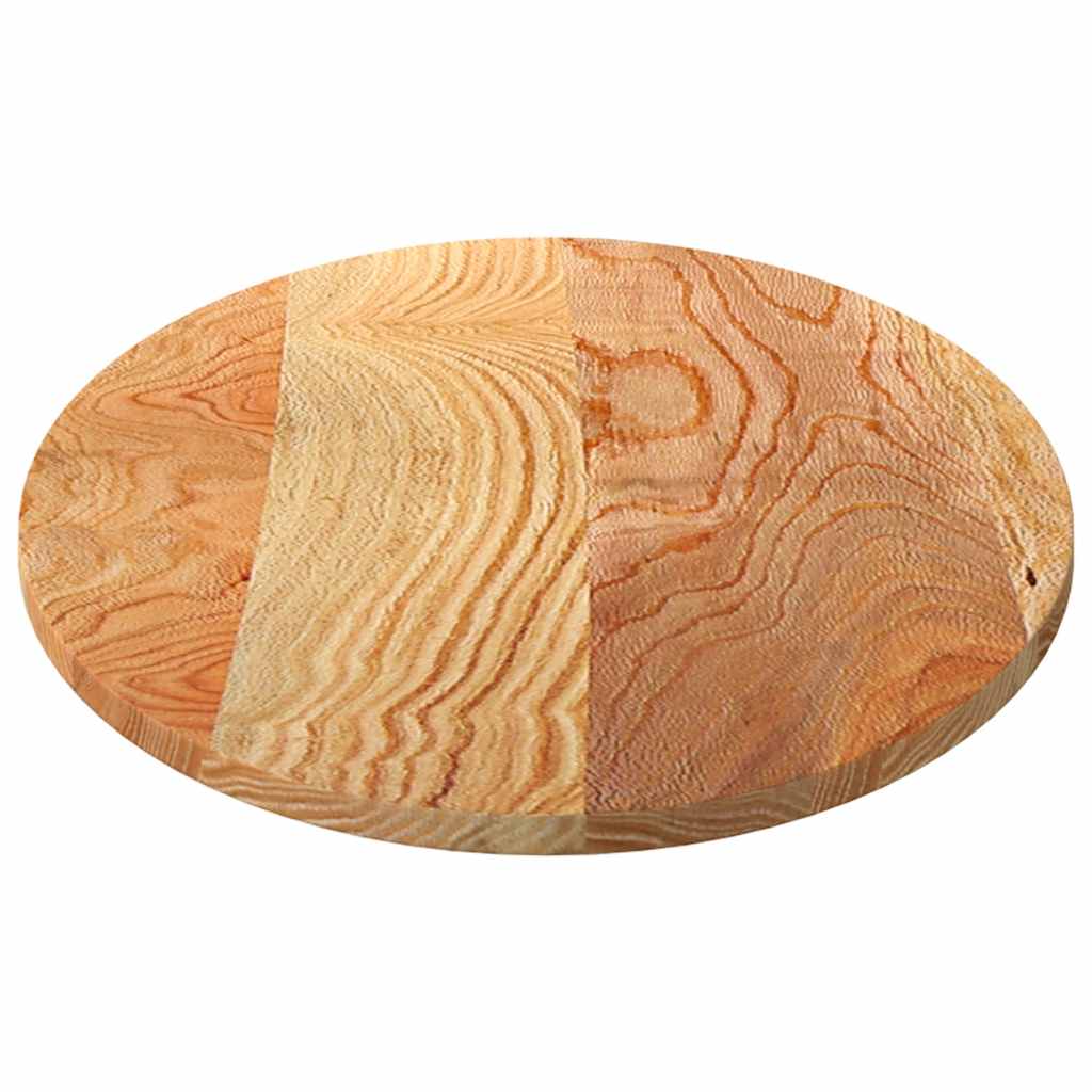 Dessus de table 120x60x2 cm bois de chêne massif ovale - XIOS
