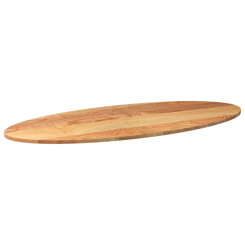 Dessus de table 140x60x2 cm bois de chêne massif ovale - XIOS