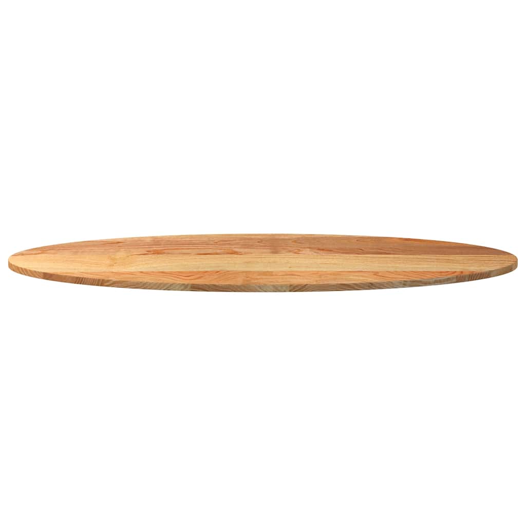 Dessus de table 140x60x2 cm bois de chêne massif ovale - XIOS