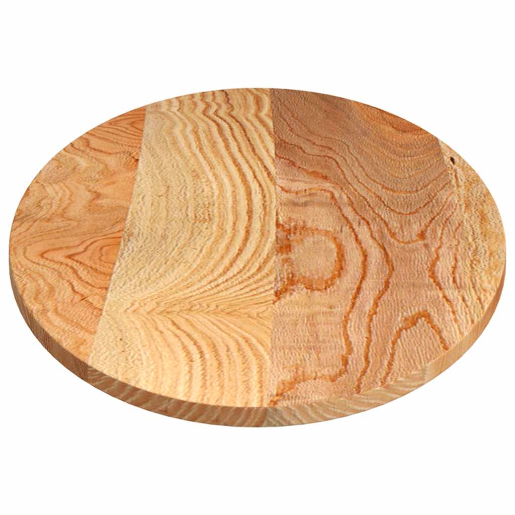 Dessus de table 140x60x2 cm bois de chêne massif ovale - XIOS