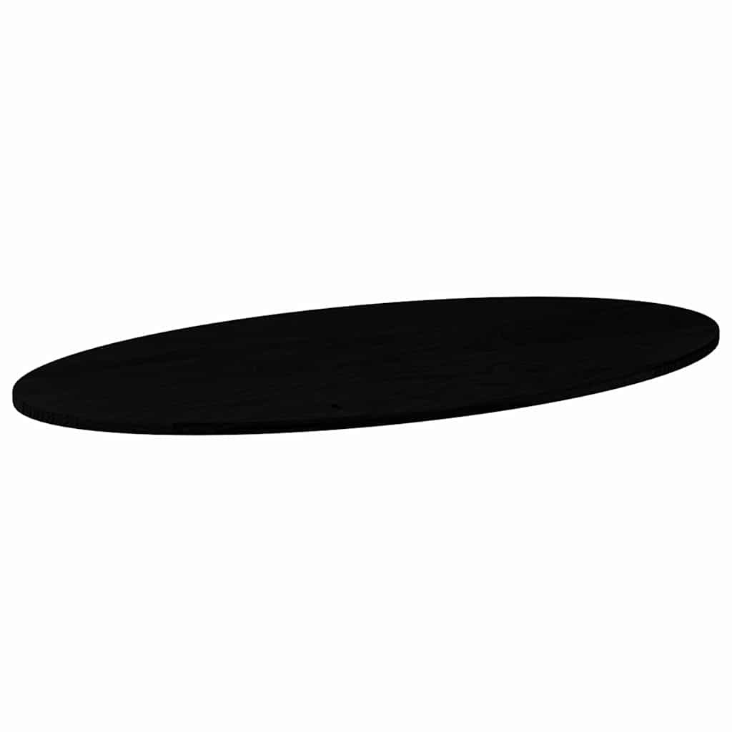 Dessus de table 120x60x2 cm bois de chêne massif ovale - XIOS