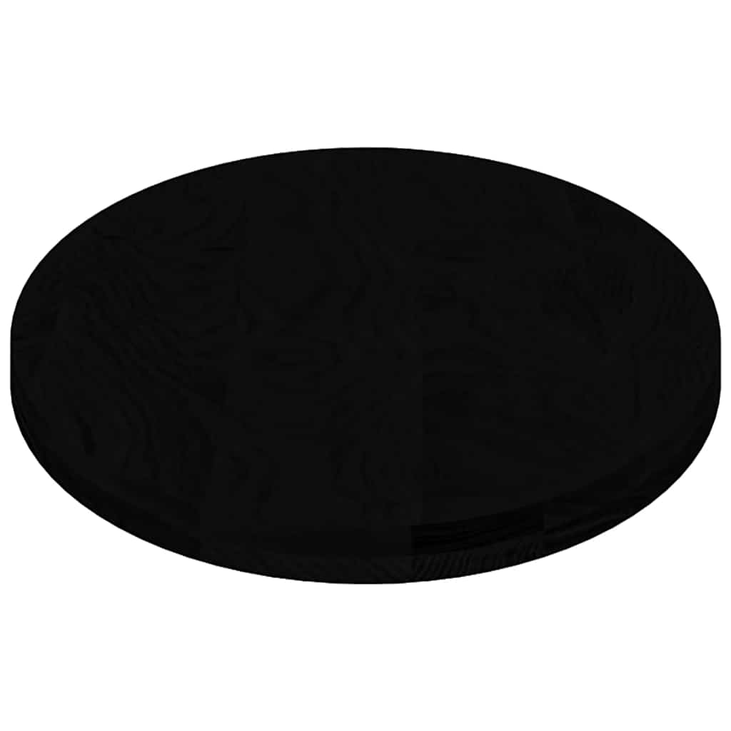Dessus de table marron foncé 120x60x4cm bois chêne massif ovale - XIOS