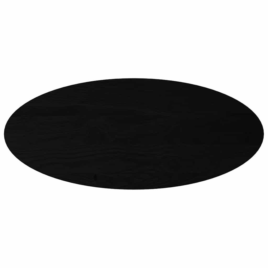 Dessus de table marron foncé 140x60x4cm bois chêne massif ovale - XIOS