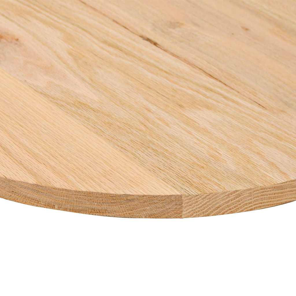 Dessus de table 140x60x2 cm bois de chêne massif ovale - XIOS