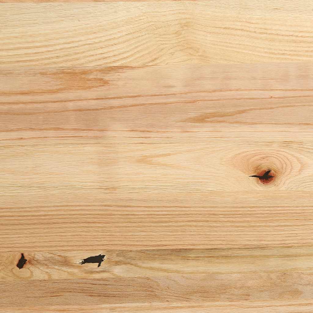 Dessus de table 140x60x2 cm bois de chêne massif ovale - XIOS
