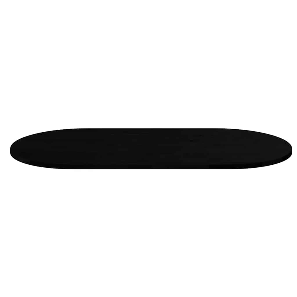 Dessus de table 120x60x2 cm bois de chêne massif ovale - XIOS