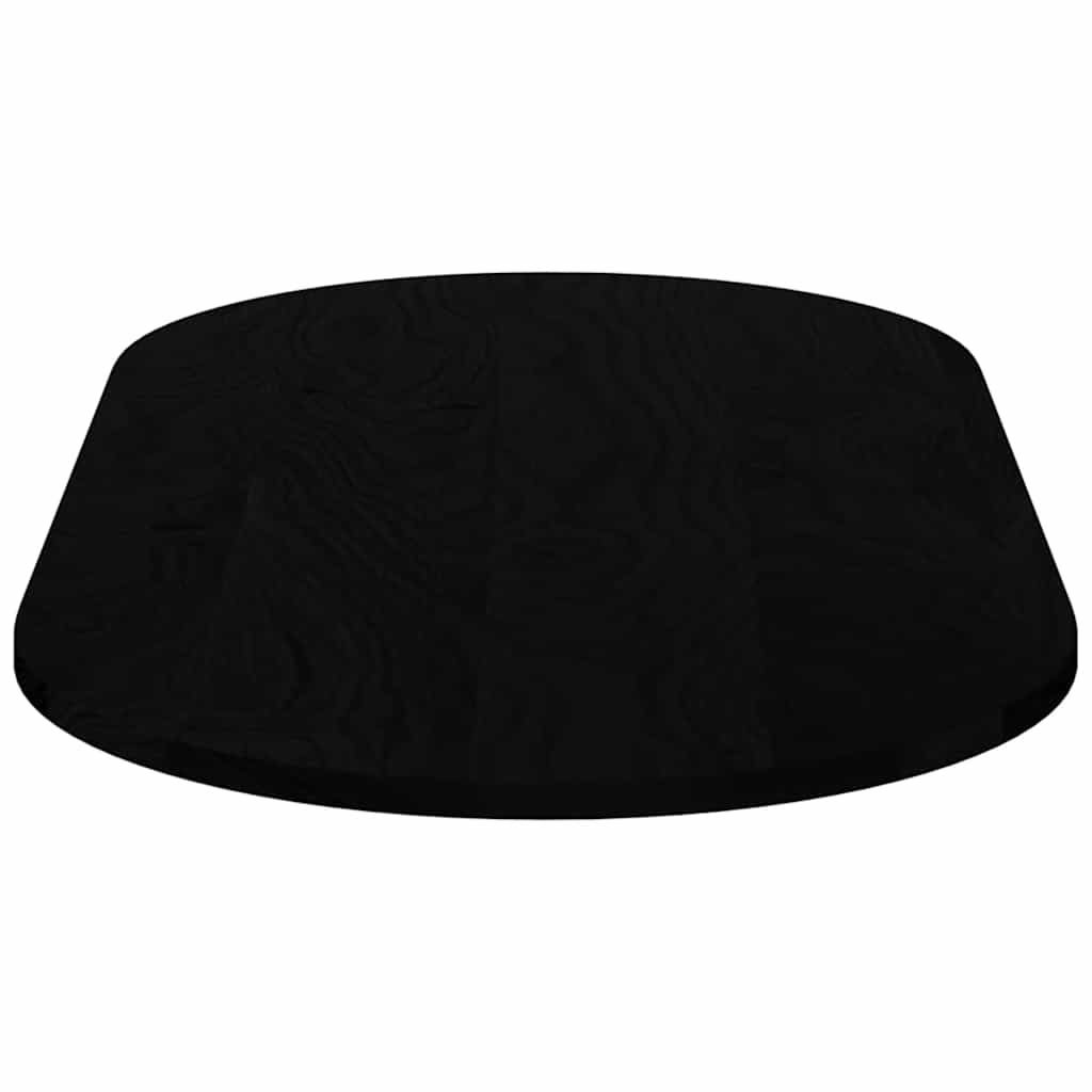 Dessus de table 120x60x2 cm bois de chêne massif ovale - XIOS