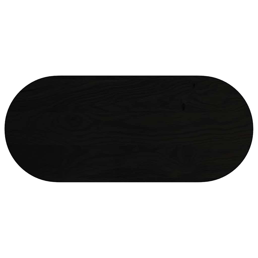 Dessus de table 140x60x2 cm bois de chêne massif ovale - XIOS