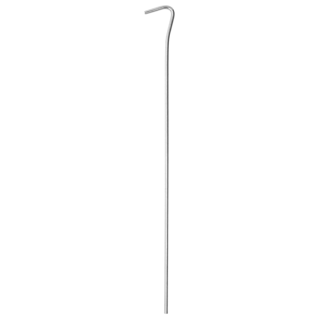 Piquets de tente 50 pcs 30 cm Ø4 mm acier galvanisé Accessoires de tente vidaXL