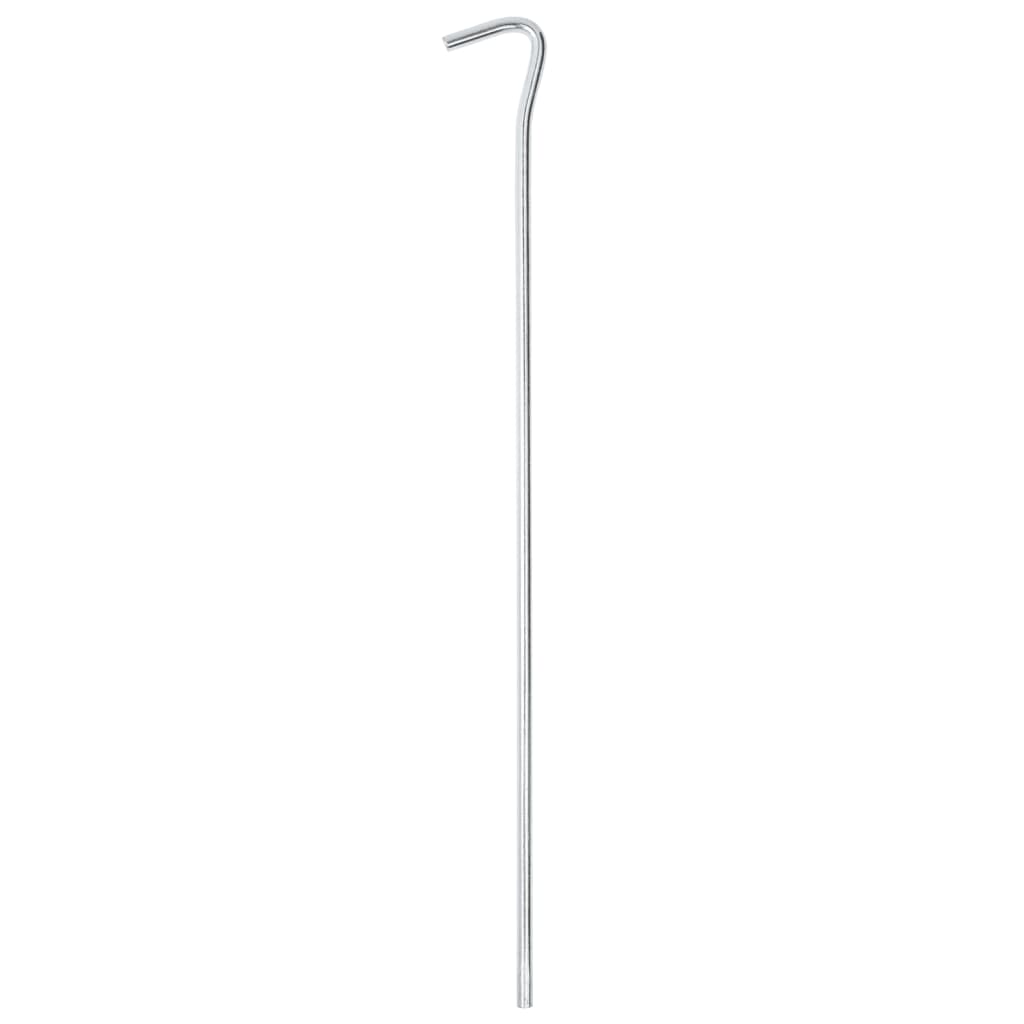 Piquets de tente 25 pcs 30 cm Ø5 mm acier galvanisé Accessoires de tente vidaXL