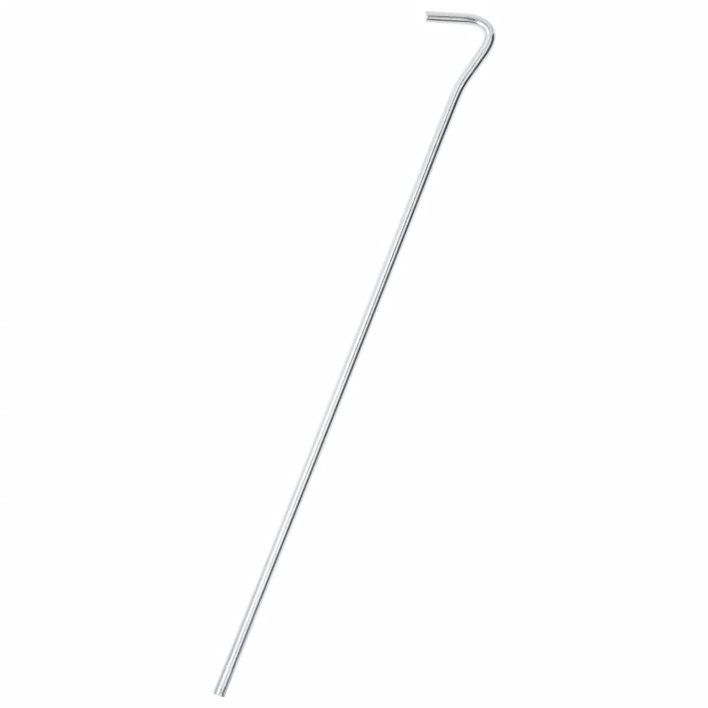 Piquets de tente 50 pcs 30 cm Ø7 mm acier galvanisé Accessoires de tente vidaXL