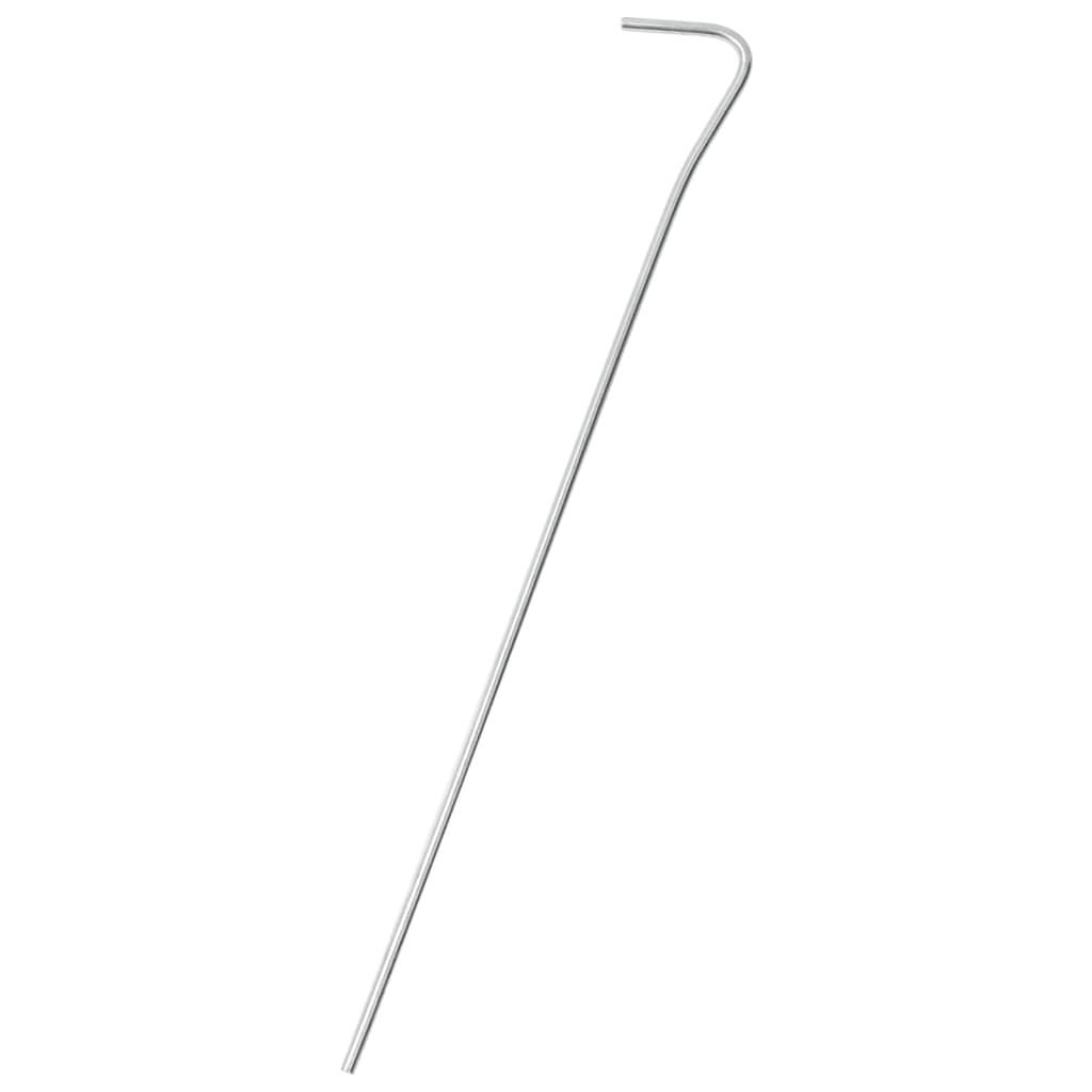 Piquets de tente 50 pcs 23 cm Ø3 mm acier galvanisé Accessoires de tente vidaXL