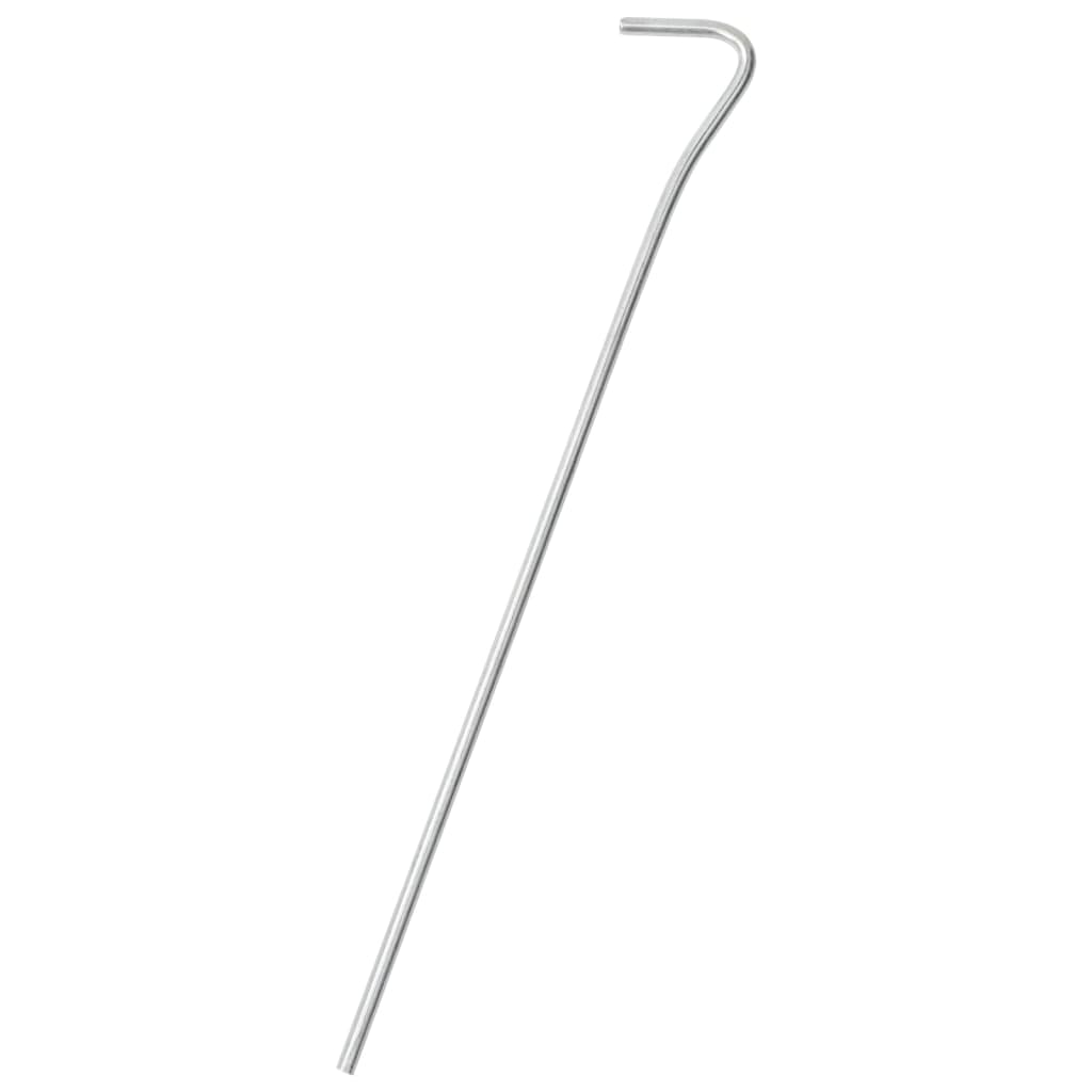 Piquets de tente 50 pcs 23 cm Ø4 mm acier galvanisé Accessoires de tente vidaXL