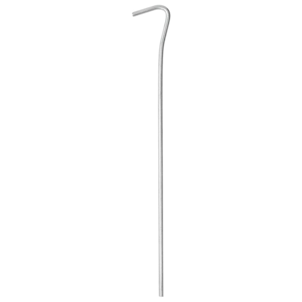 Piquets de tente 25 pcs 23 cm Ø4 mm acier galvanisé Accessoires de tente vidaXL