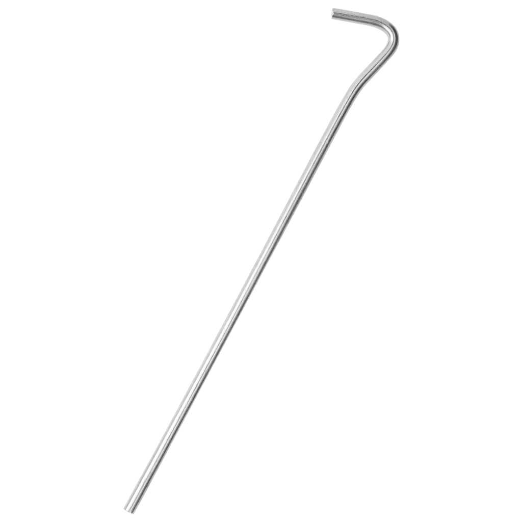 Piquets de tente 50 pcs 23 cm Ø5 mm acier galvanisé Accessoires de tente vidaXL