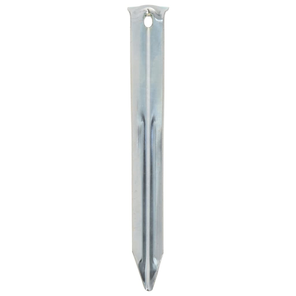 Piquets de tente 24 pcs 17 cm Ø20 mm acier galvanisé Accessoires de tente vidaXL