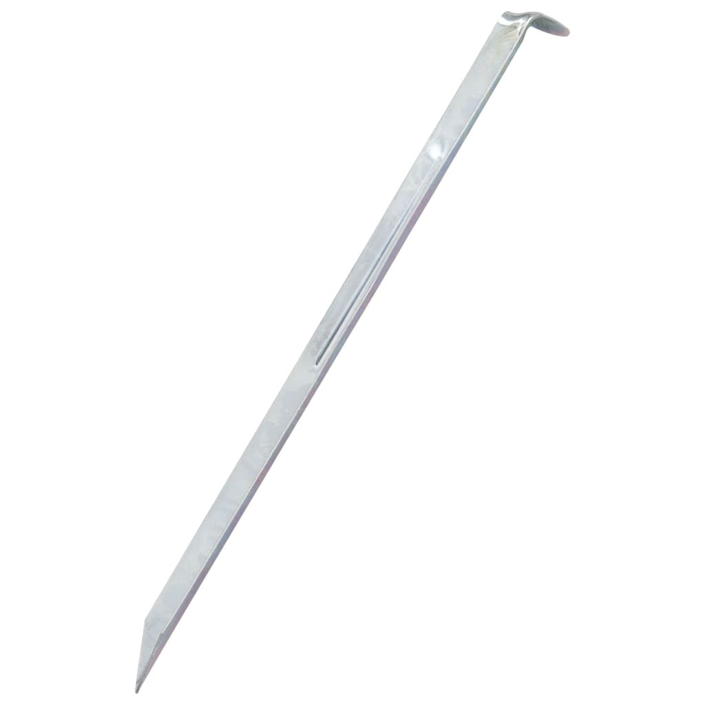 Piquets de tente 24 pcs 30 cm Ø20 mm acier galvanisé Accessoires de tente vidaXL