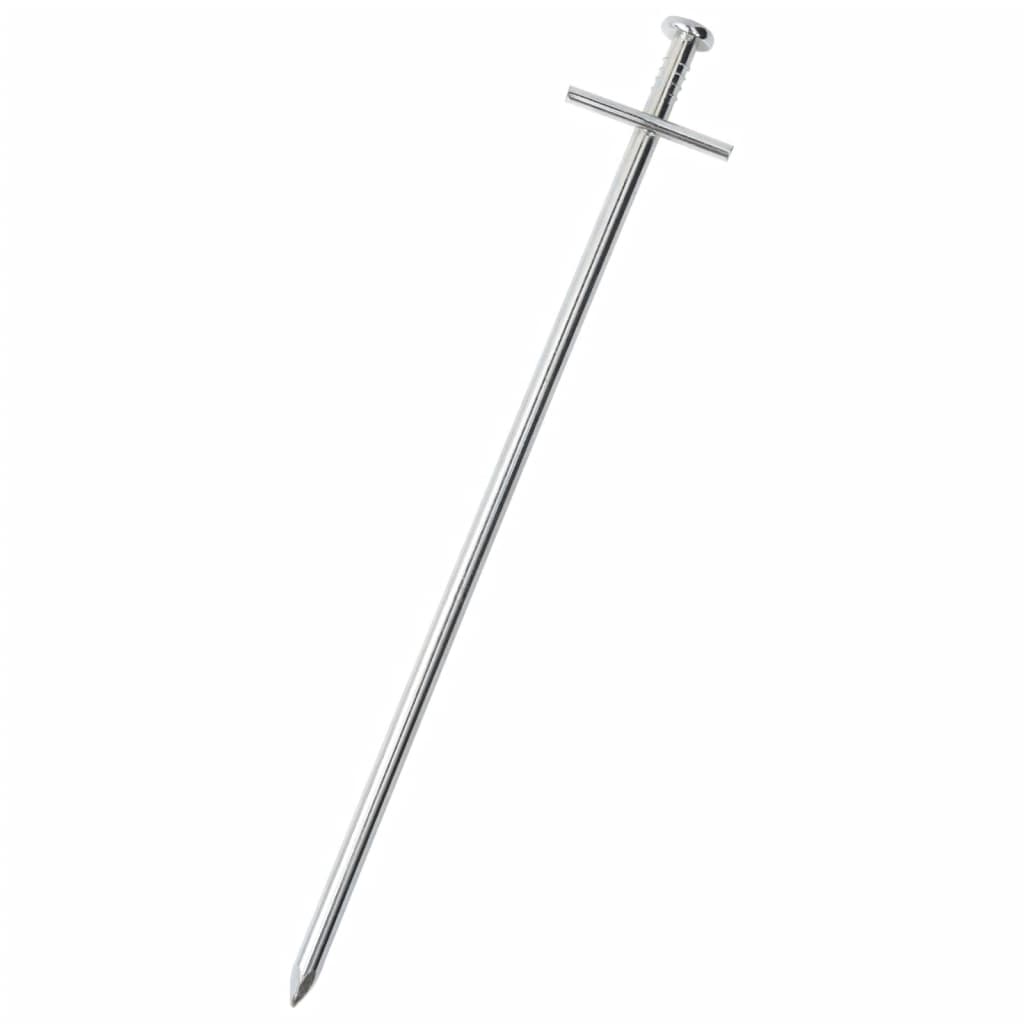 Piquets de tente 24 pcs 23 cm Ø6 mm acier galvanisé Accessoires de tente vidaXL