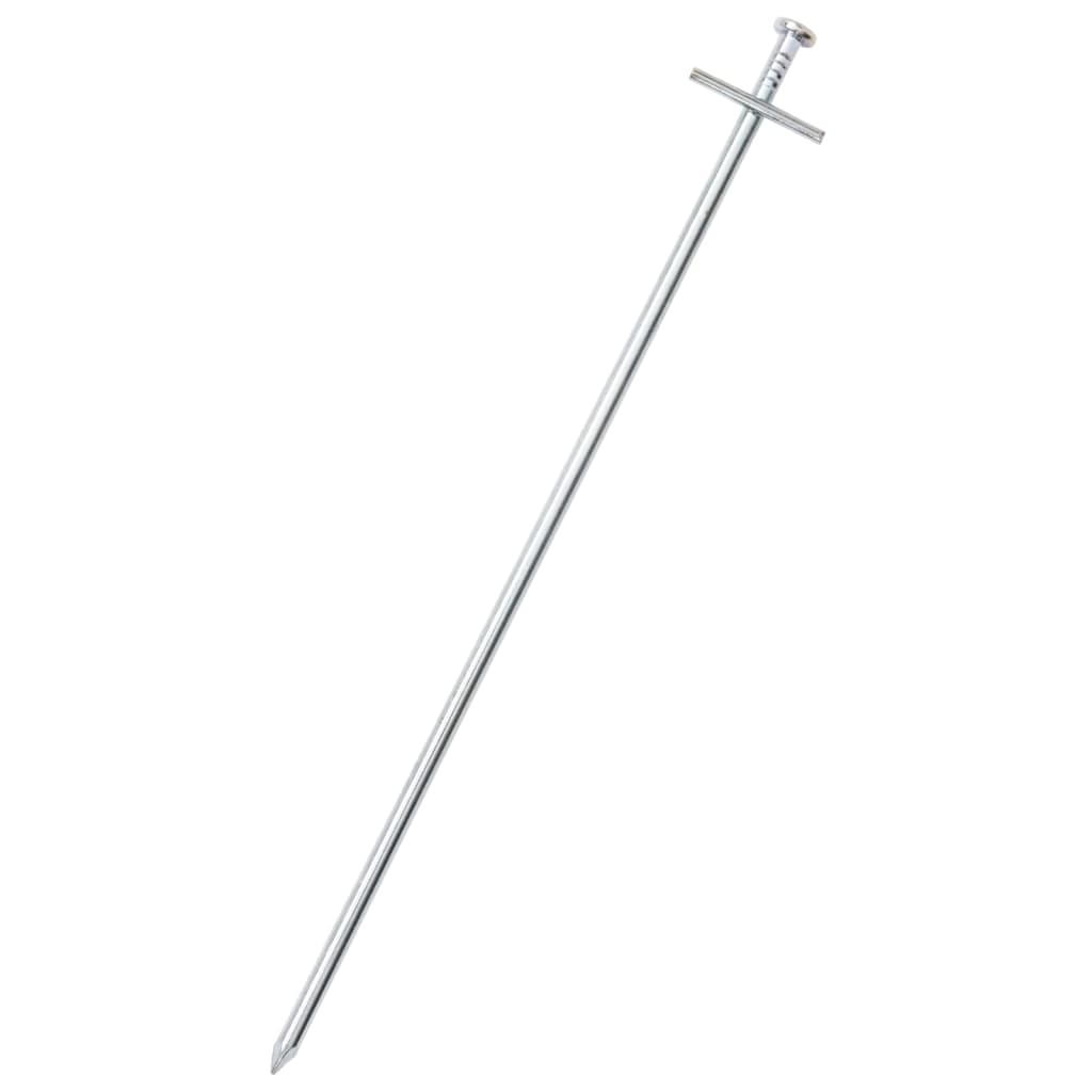 Piquets de tente 24 pcs 29,5 cm Ø6 mm acier galvanisé Accessoires de tente vidaXL