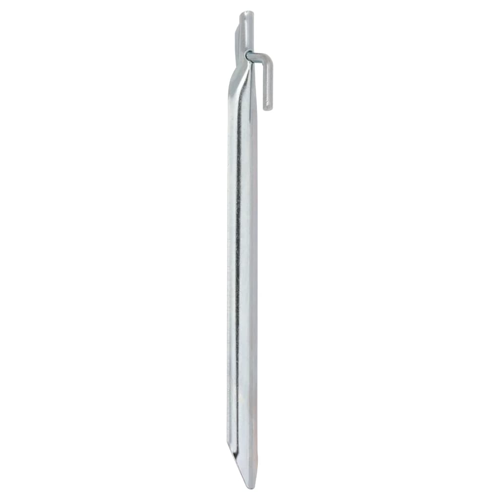 Piquets de tente 24pcs en forme de V 25cm Ø20mm acier galvanisé Accessoires de tente vidaXL