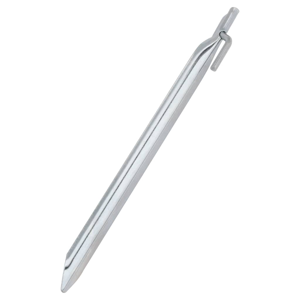 Piquets de tente 24pcs en forme de V 25cm Ø20mm acier galvanisé Accessoires de tente vidaXL