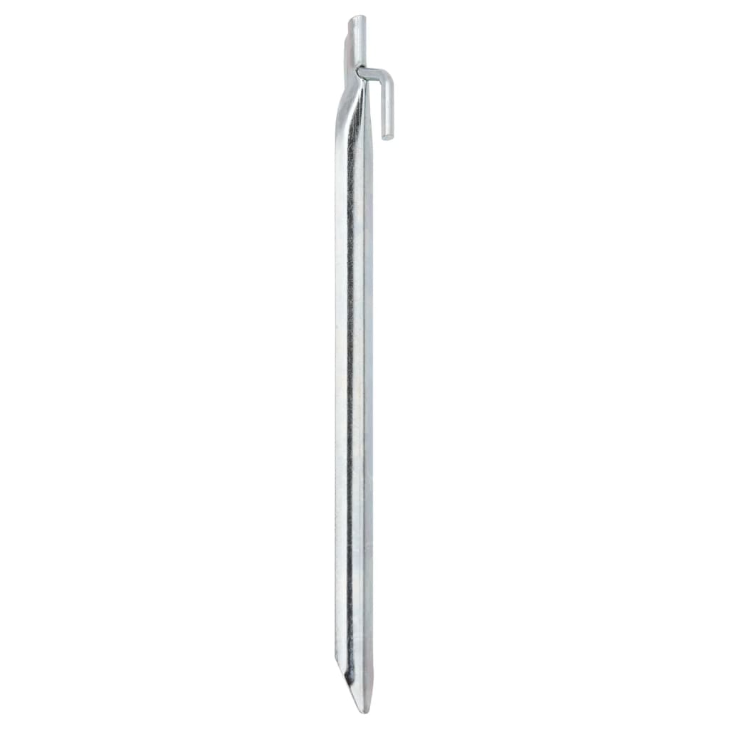 Piquets de tente 24 pcs forme de V 29,5cm Ø20mm acier galvanisé Accessoires de tente vidaXL