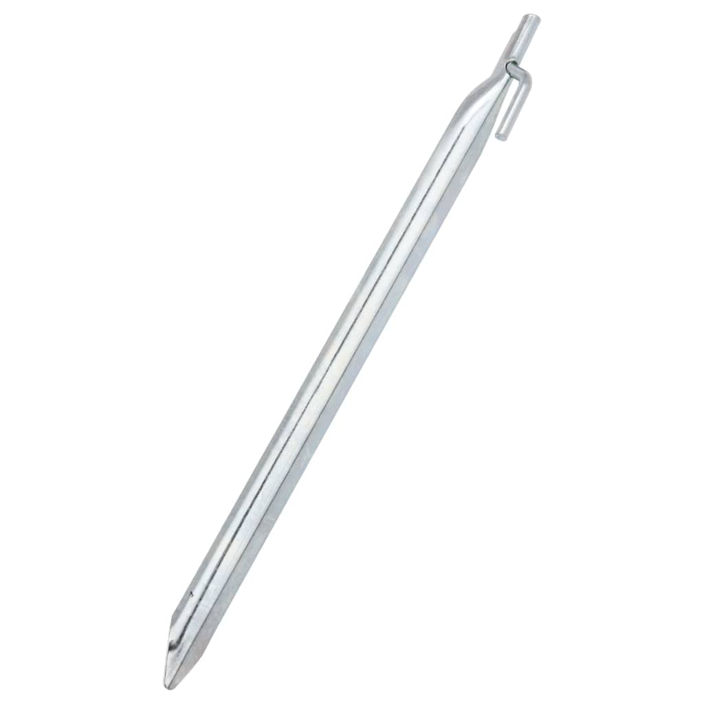Piquets de tente 24 pcs forme de V 29,5cm Ø20mm acier galvanisé Accessoires de tente vidaXL