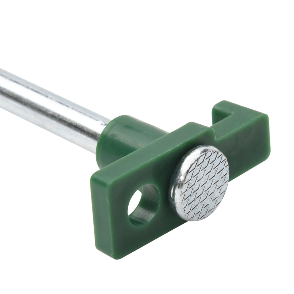 Piquets de tente 12 pcs 25 cm 7 mm acier galvanisé et PP Accessoires de tente vidaXL