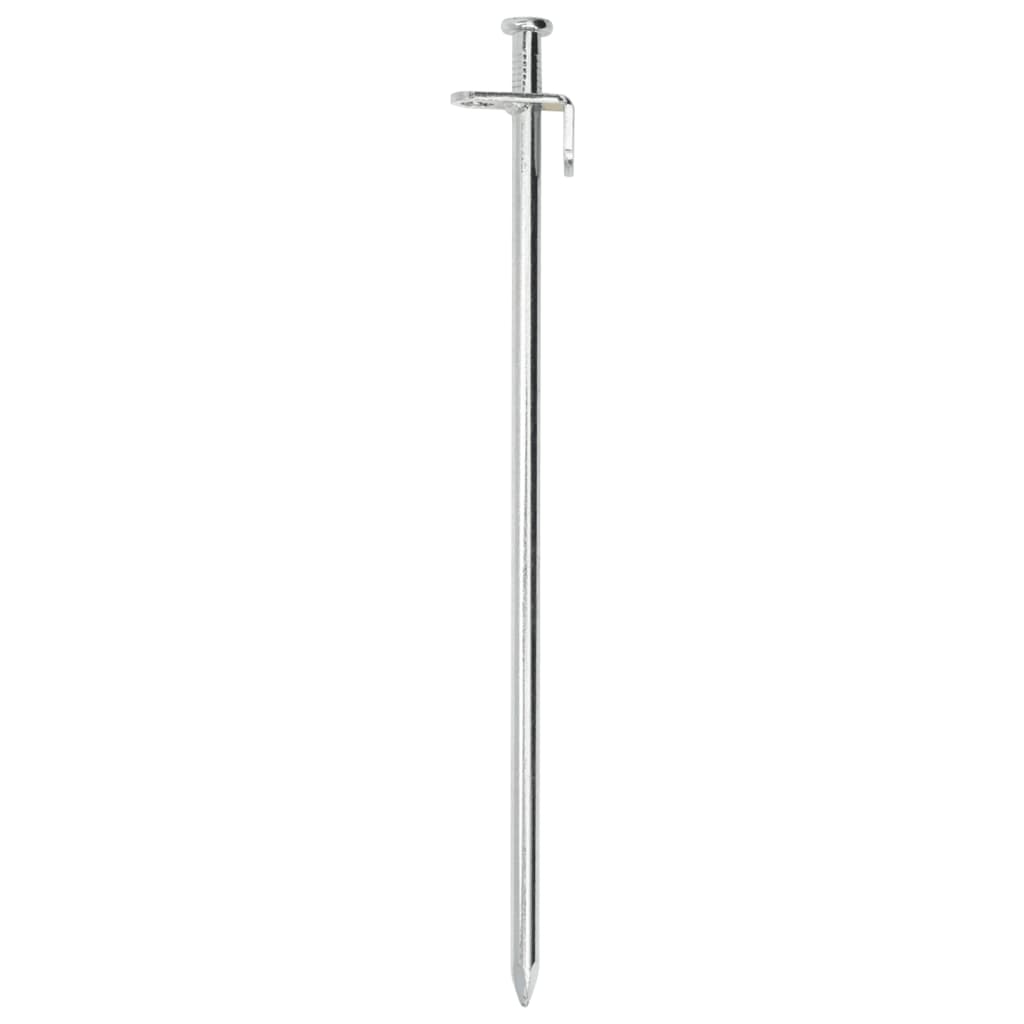 Piquets de tente 24 pcs 30 cm 8 mm acier galvanisé Accessoires de tente vidaXL