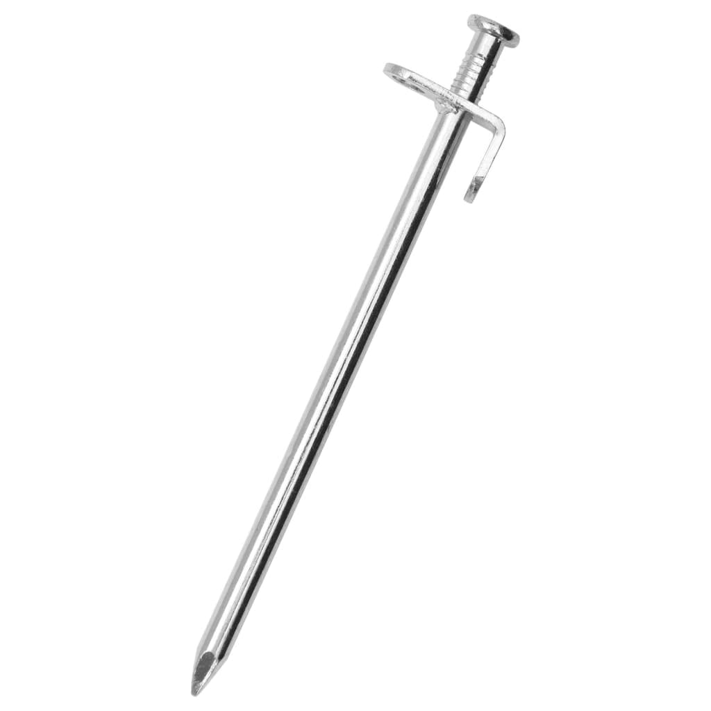 Piquets de tente 24 pcs 19,5 cm 8 mm acier galvanisé Accessoires de tente vidaXL