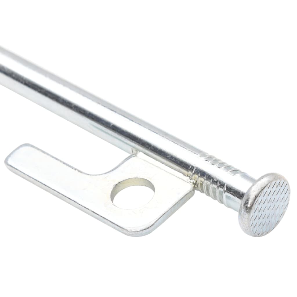 Piquets de tente 24 pcs 20 cm 9 mm acier galvanisé Accessoires de tente vidaXL