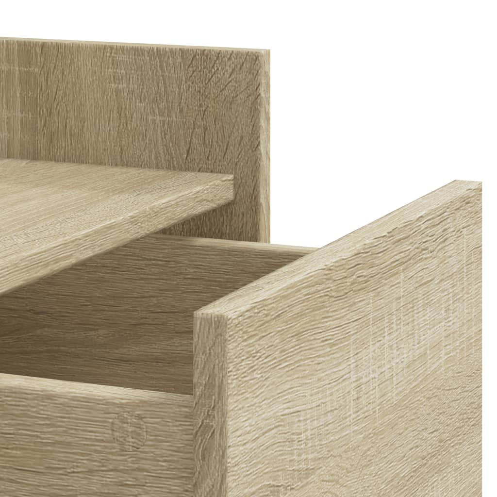 Table de chevet chêne sonoma 45x50x65 cm bois d’ingénierie - XIOS