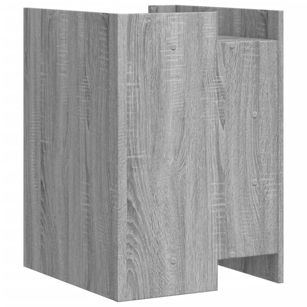 Table de chevet sonoma gris 45x50x65 cm bois d'ingénierie - XIOS