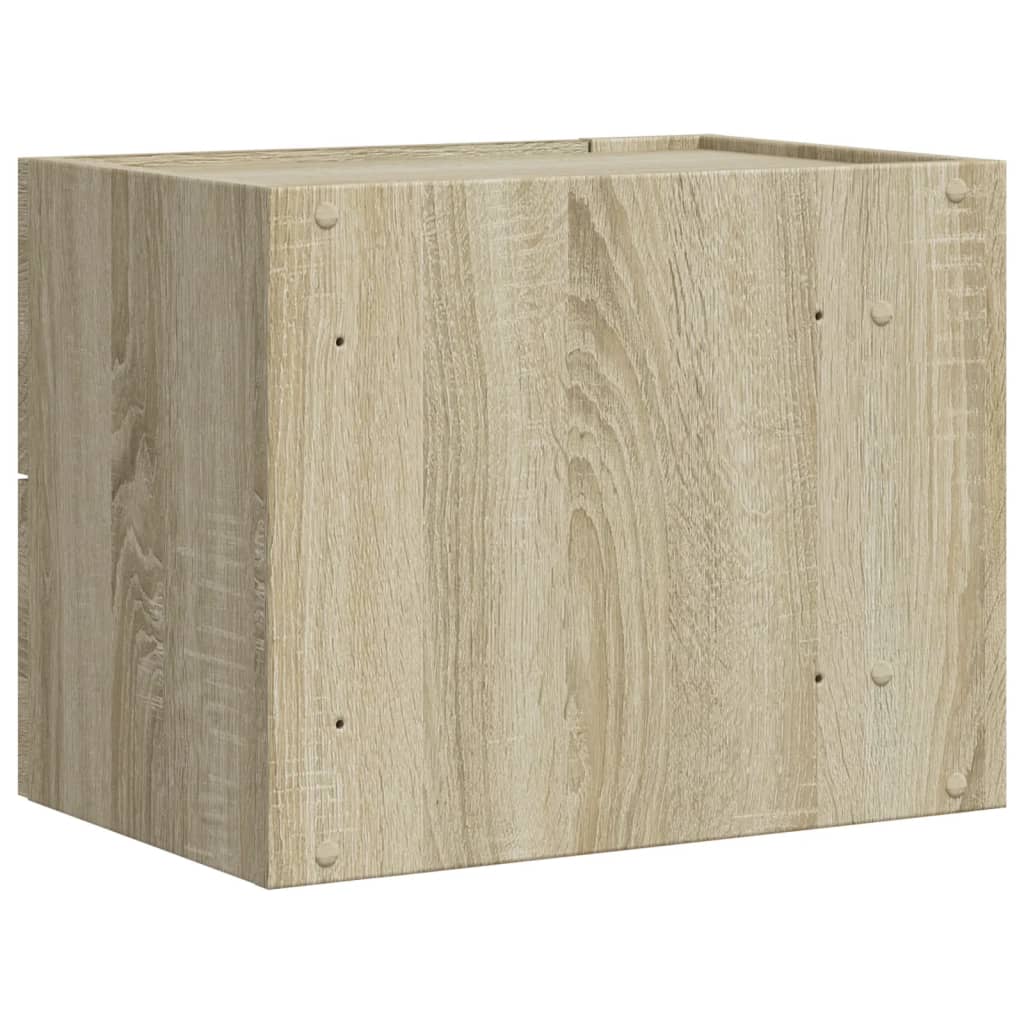 Tables de chevet murales 2 pcs chêne sonoma 45x30x35 cm - XIOS