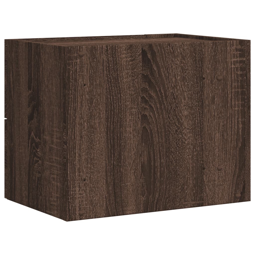 Tables de chevet murales 2 pcs chêne marron 45x30x35 cm - XIOS