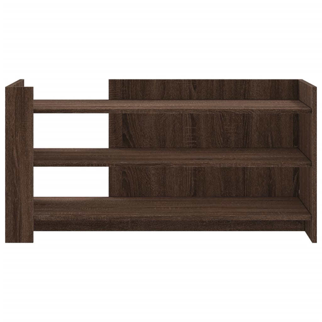 Table basse chêne marron 100x50x50 cm bois d'ingénierie - XIOS