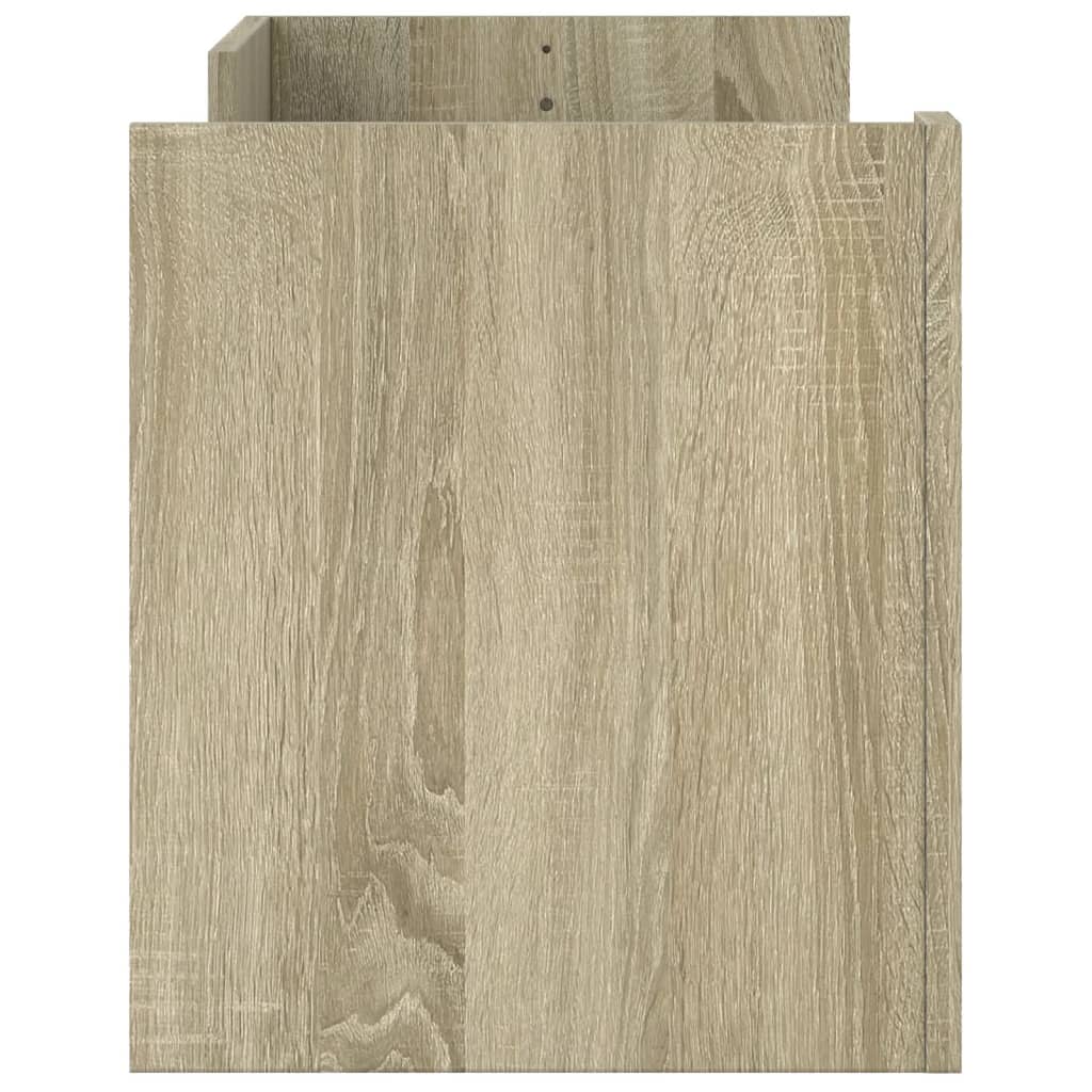 Meuble TV Chêne sonoma 100x35x40 cm Bois d'ingénierie - XIOS