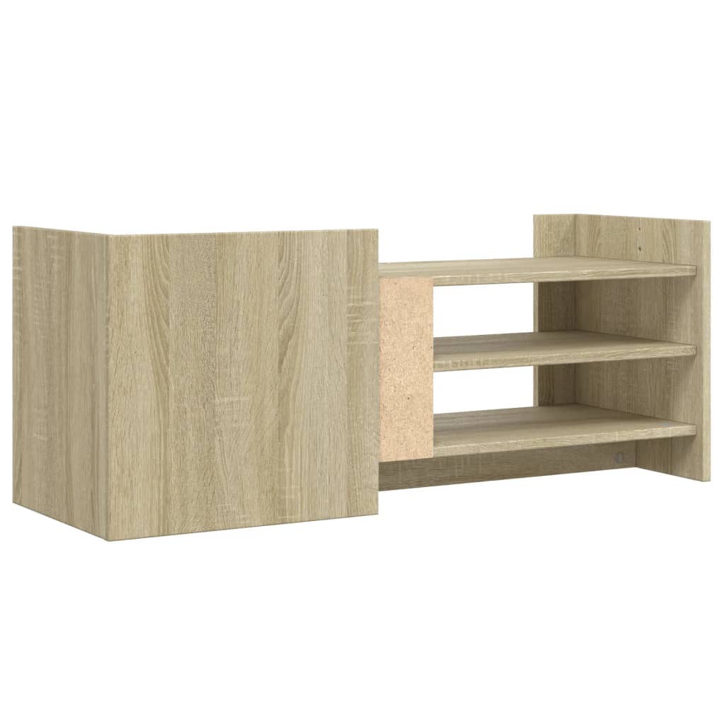 Meuble TV Chêne sonoma 100x35x40 cm Bois d'ingénierie - XIOS